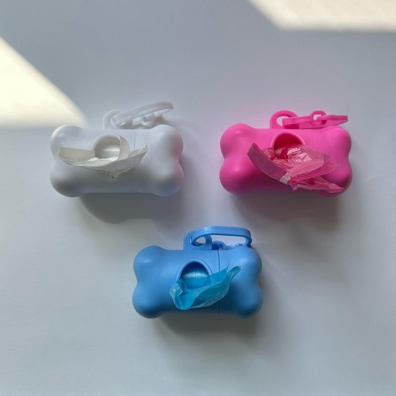 Dog Bone Poop Bag Carrier