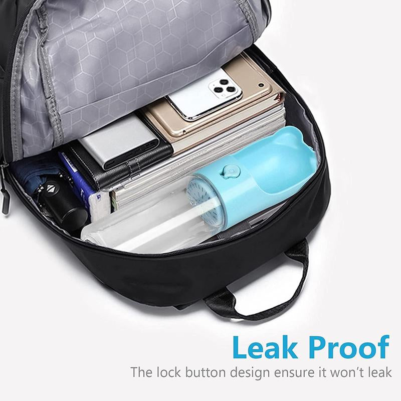 UPSKY Dog Water Bottle Portable Pet Dog Water Bottle with Filter, Leak Proof Dog Water Dispenser Lightweight Dog Travel Water Bottle for Walking, Hiking, Travel UPSKY
